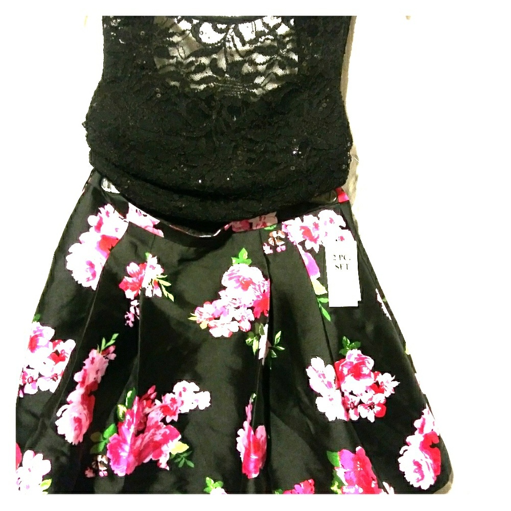 Two-piece top and bottom